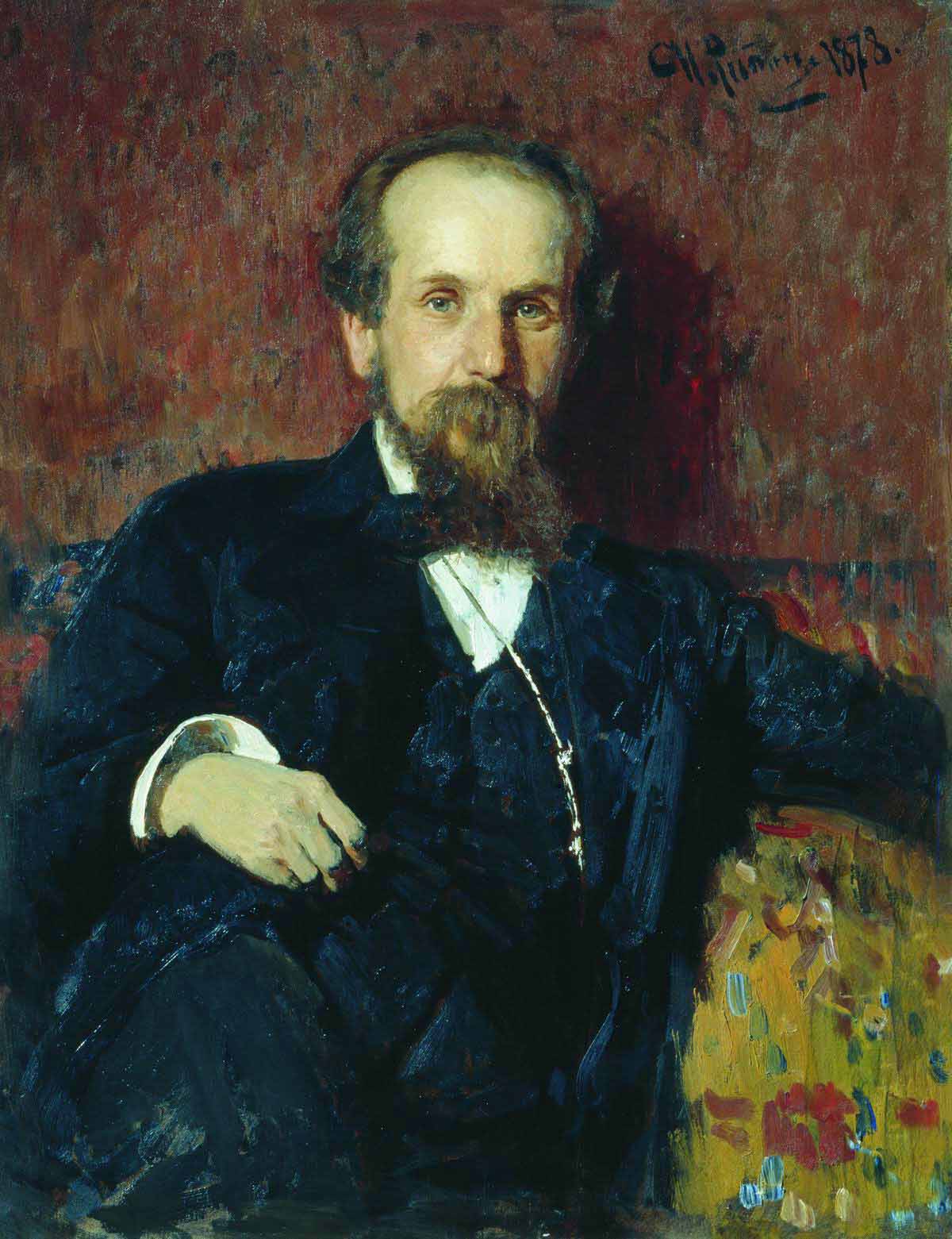 Portrait of the painter Pavel Petrovich Chistyakov